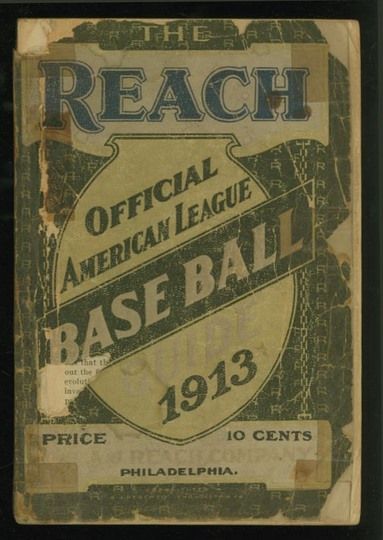 MAG 1913 Reach Baseball Record